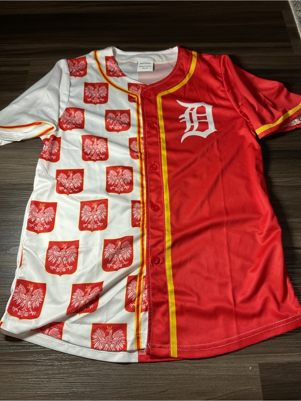 Detroit Tigers Polish-American Heritage Night Stadium Giveaway Size M